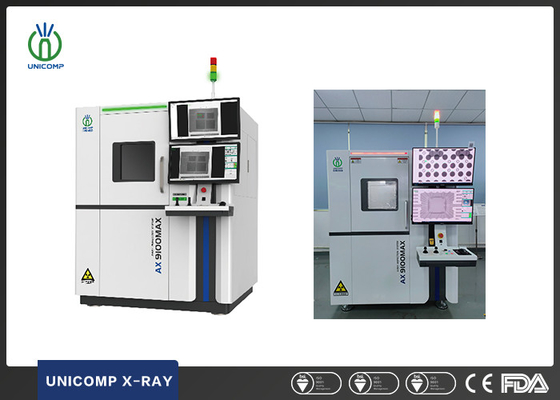 Sistem sinar-X Unicomp AX9100max untuk pemeriksaan cacat internal komponen elektronik