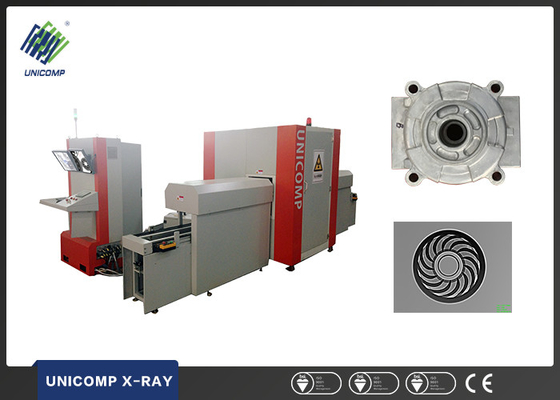 Sistem Mesin Ray X Industri Online Metal Aluminium Detector 1650 Mm × 2014 Mm × 2097 Mm