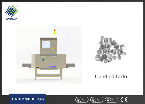 Keamanan Buah Makanan Sistem Inspeksi X-Ray Otomatis 40-120kV Untuk Deteksi Jarum
