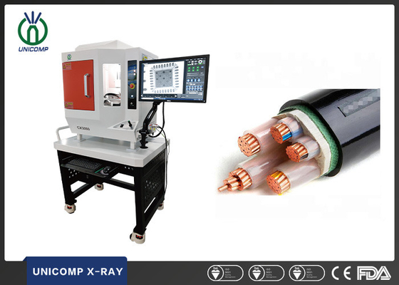 CSP LED X Ray Inspection Equipment 100kV Unicomp 5μm Untuk Kabel Listrik Harness