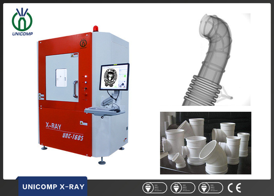 Unicomp real time digital NDT X-ray Inspection System UNC160S untuk deteksi cacat pengelasan pipa bagian dalam