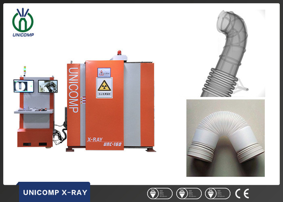 Mesin X-Ray NDT Resolusi Tinggi UNC160 untuk inspeksi cacat pengelasan bagian dalam pipa plastik