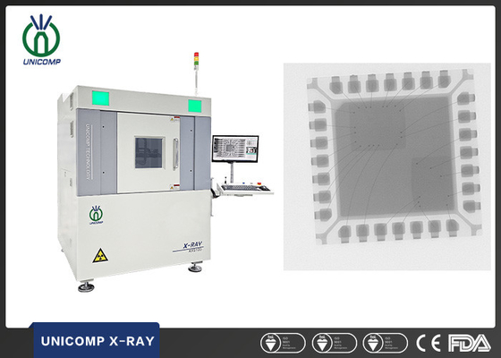 Microfocus 130KV Tutup Tabung X Ray PCB Inspeksi Mesin Untuk SMT BGA CSP LED PCBA
