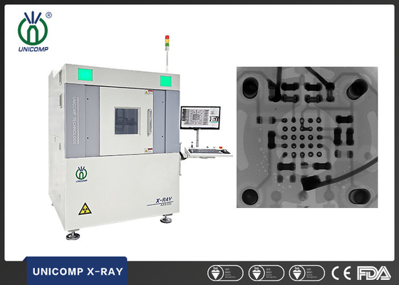 AX9100 Unicomp X Ray Machine 130kV Tutup Tabung Untuk PCBA BGA QFN Solder Void Check