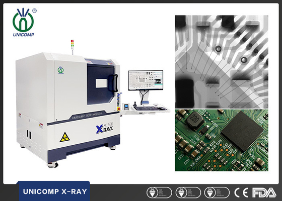 Unicomp AX7900 PCB X Ray Machine Resolusi Tinggi FPD Untuk Inspeksi SMT PCBA BGA