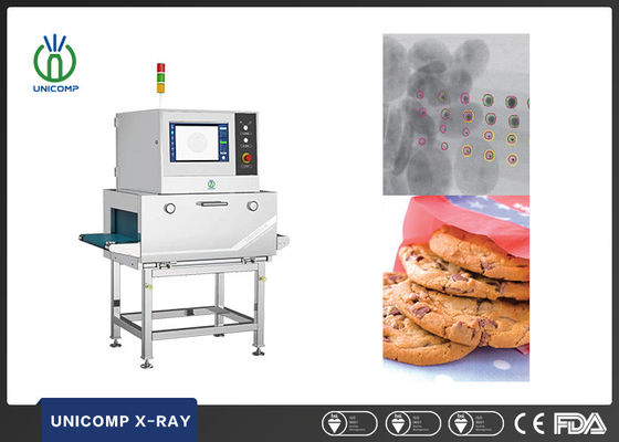 UNX4015N Food X Ray Machine Penyortiran Otomatis Untuk Pemeriksaan Kontaminasi Benda Asing Makanan