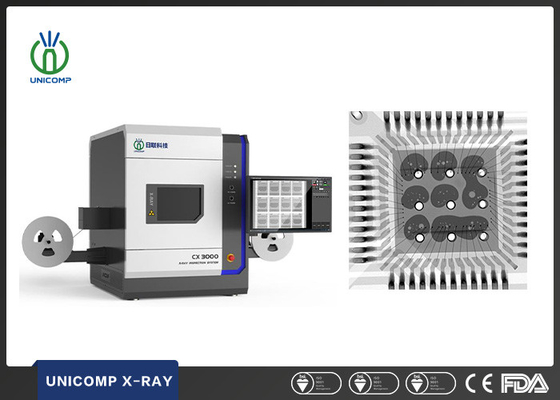 Mesin X Ray Desktop Jejak Kecil Ringkas Portabel Untuk Semikonduktor Elektronoik