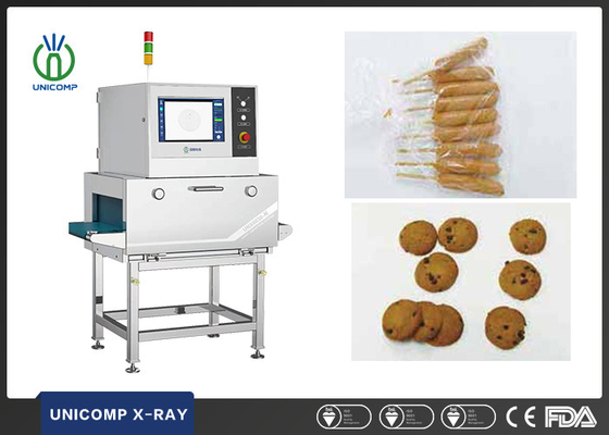 Mesin Food X Ray 60M/Min Untuk Memeriksa Makanan Dry Pack Dengan Auto Rejector