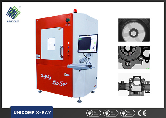 Besi Tuang Universal X Ray Metal Inspection Kabinet 160 KV, Tidak Terlihat Lead Shielding