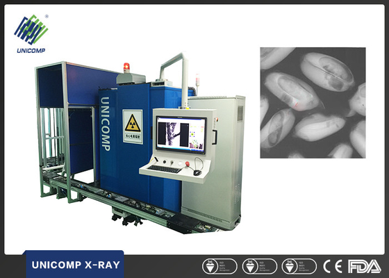 Industri Pertanian X Ray Sistem Inspeksi Tanaman Sayuran Terpasang