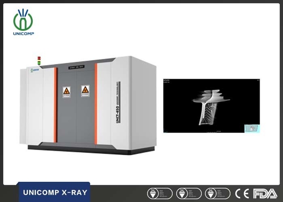Mesin Tomografi Sinar-X Resolusi Tinggi Unicomp UNCT3200 Untuk Uji Non-Destruktif Bilah Mesin