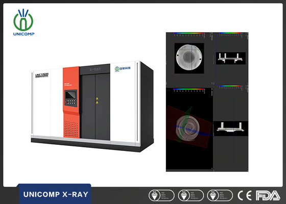 Unicomp UNCT2600 Sistem Tomografi Komputer 3D Industri 225KV NDT Pemeriksaan Kualitas Untuk Casting Presisi Analisis Porositas