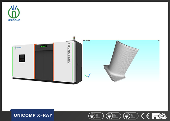Unicomp UNCT3200 High-Resolution 450KV 3D CT/Computer Tomography System For Engine Blades Castings Porosity Analysis (Sistem Tomografi 3D/komputerisasi dengan resolusi tinggi 450KV)