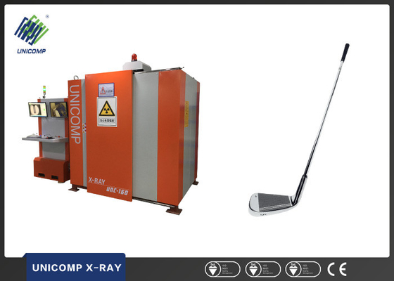 Klub Golf Pemeriksaan Kualitas Real Time Sistem Deteksi X Ray 6KW 139μm Ukuran Pixel