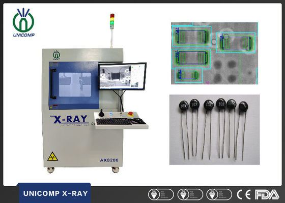 Peralatan inspeksi elektronik Resistensi Chipset SMT AX8200 X-Ray Tertutup 5g