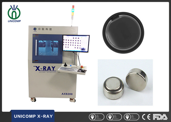 FPD Unicomp AX8200B Offline X Ray Machine 100kv Untuk Sel Li Ion