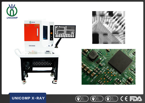Unicomp Offline Electronics X Ray Machine 220VAC CX3000 EMS BGA Untuk PCBA