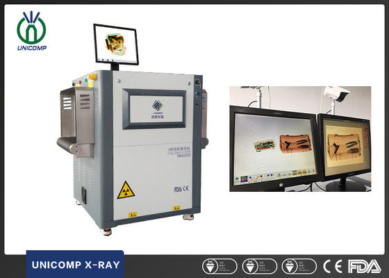 Pemindai Keamanan X Ray Resolusi Tinggi Peralatan Penyaringan Bagasi Unicomp UNX6040E