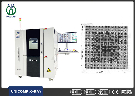 CSP SMT Electronics X Ray Machine 110kV Unicomp AX8500 Untuk SMT PCBA BGA QFN
