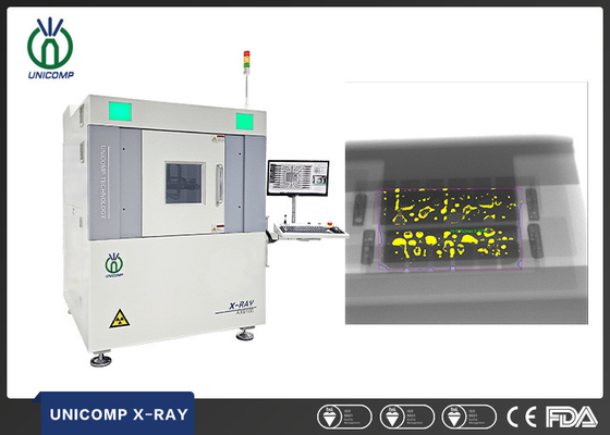 Industri Elektronik Unicomp X Ray 130kV AX9100 Untuk Solder LED PCBA SMT