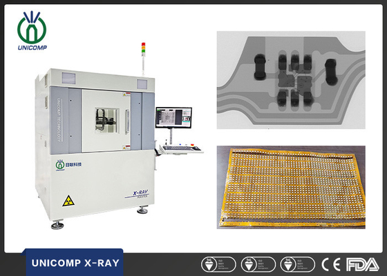 Unicomp AX9100 X Ray Machine SMT PCBA BGA LED QFN Solder Void Measurement