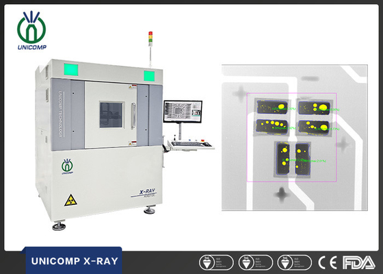 Tutup tabung 2.5D X-ray Machine AX9100 untuk kontrol kualitas penyolderan LED dengan gambar beresolusi tinggi