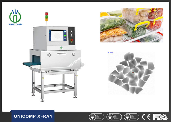 Sistem X Ray UNX4015N Khusus Dalam Deteksi Bahan Asing Untuk Makanan Kemasan