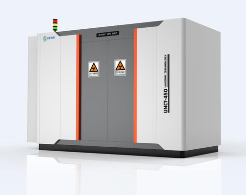 Mesin tomografi komputasi sinar-X dengan porositas tinggi Unicomp UNCT3200 untuk inspeksi CT 3D bilah mesin
