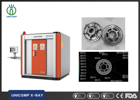 Sistem Inspeksi Sinar X Die Casting yang akurat dengan ukuran titik fokus 0,5μm dan ukuran piksel 139μm