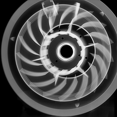 Unicomp UNC320 X-Ray Mengidentifikasi Cacat di Aerospace Die Cast Components