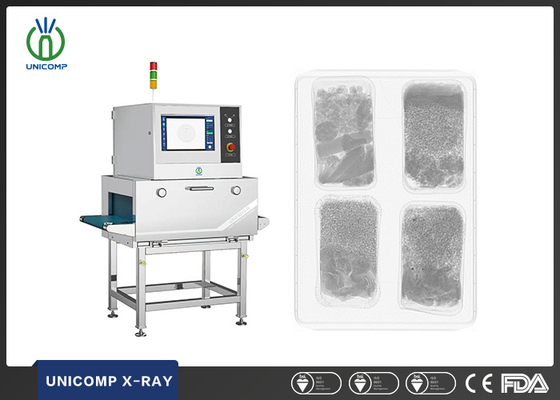 Sistem Deteksi Sinar X Makanan Resolusi Tinggi Unicomp UNX4015N Untuk Catering Maskapai