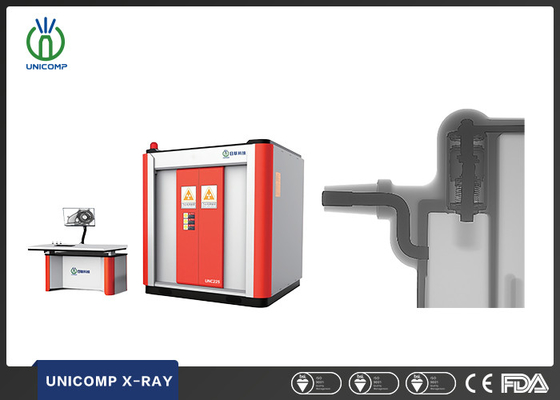 Unicomp UNC225 Mesin X-Ray Mengidentifikasi Cacat dalam Power Resin dengan 0.4mm/1.0mm Focal Size pada 225kV