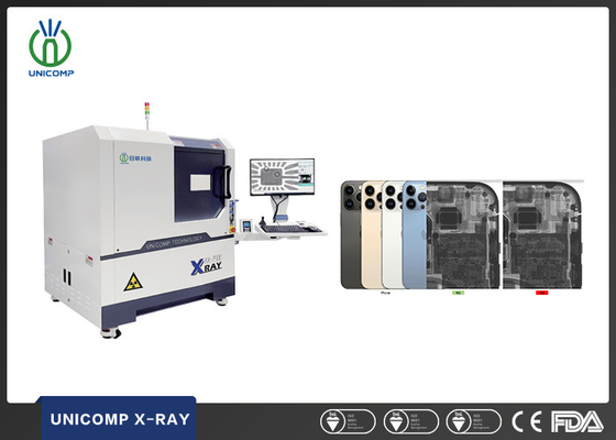 Mesin X-Ray Magnifikasi Tinggi Unicomp AX7900 Untuk Pemeriksaan Kualitas Ponsel Yang Digunakan