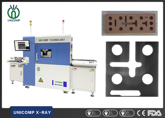 Unicomp LX2000 CSP BGA X Ray Machine EMS Inline AXI Memeriksa Lubang Udara Ceremic