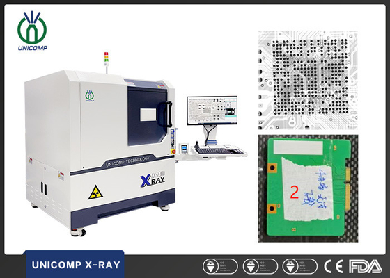5um Unicomp X Ray Machine XY Multi Axis Movement Untuk QFN Soldering Void Check