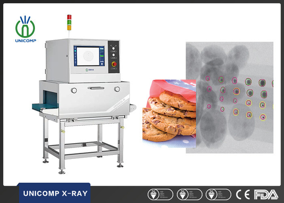 Unicomp Food X Ray Inspection Machine Untuk Bahan Asing Batu Glass Metal Screening