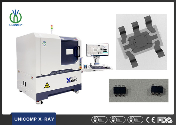 AX7900 Mesin Unicomp X Ray Chip IC Periksa Kualitas Peralatan Pemeriksaan X Ray