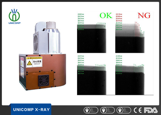 CE 130kV Microfocus X Ray Source Untuk Inspeksi Sel Baterai Polimer Punch Li Ion