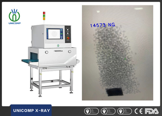 Mesin Deteksi Benda Asing X Ray Otomatis Penuh Dengan Sistem Penolakan Opsional