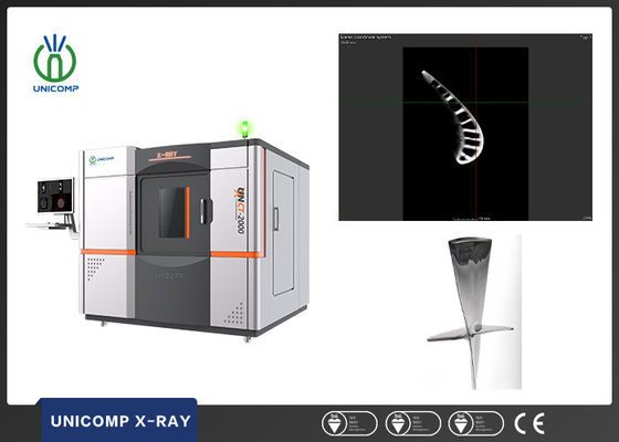Mesin CT Industri Unicomp UNCT2000 Untuk Inspeksi Retak Perumahan Sel Baterai Kendaraan Listrik