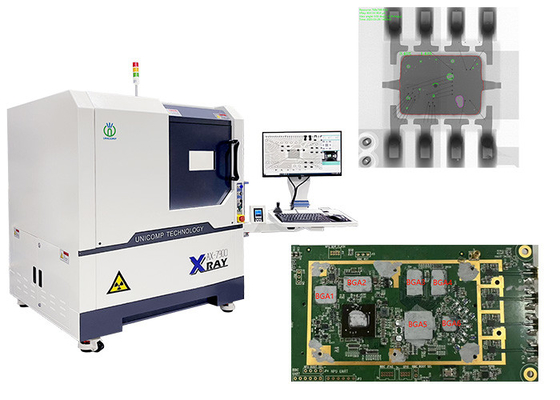 90kV Off-Line PCB X-Ray Machine Unicomp AX7900 Untuk IC & BGA Soldering Balls