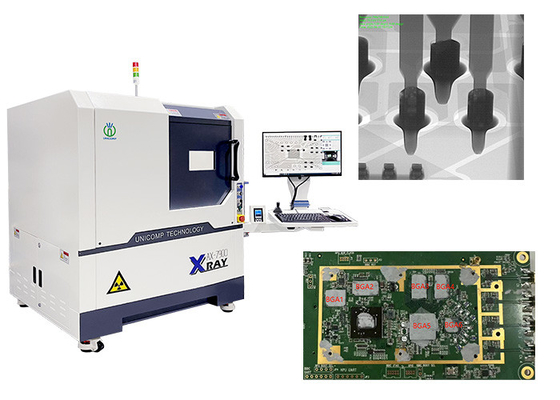 Mesin X-Ray PCB 90kV Resolusi Tinggi Unicomp AX7900 Untuk Komponen Elektronik