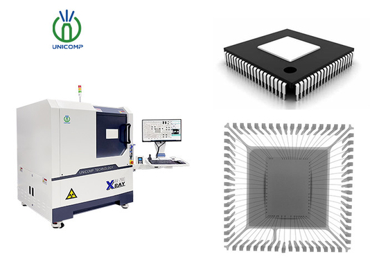 Unicomp AX7900 Micron Fokus Mesin X-Ray Untuk IC Komponen Bond Kabel Pengujian