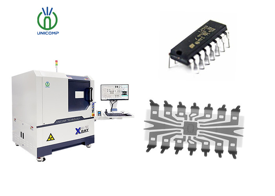 Unicomp AX7900 PCBA Mesin X-Ray Dengan High Flat Panel Detector Untuk Inspeksi Komponen IC