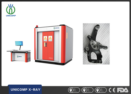 Mesin Inspeksi Sinar-X Porositas Keakuratan Tinggi Unicomp UNC320 Untuk Knuckle Castings Cacat Inspeksi Program CNC