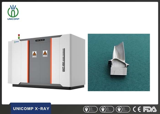 Mesin CT 320KV Unicomp UNCT3200 Untuk Cylinder, Metal Castings, Aerospace Parts 3D Non-Destructive Testing