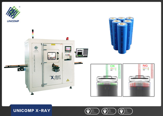 Penuh Otomatisasi Prismatik Baterai Lithium-ion X Ray Inspeksi Peralatan