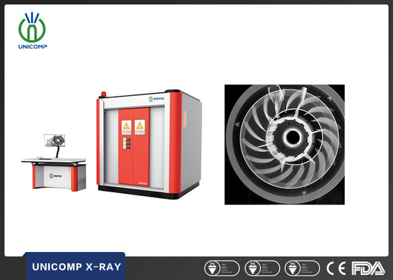 Unicomp UNC320 X-Ray Mengidentifikasi Cacat di Aerospace Die Cast Components
