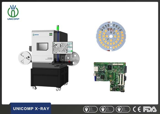 Sistem Pemeriksaan FPD 90KV X Ray 48mm X 54mm Untuk Pemeriksaan Cacat PCBA