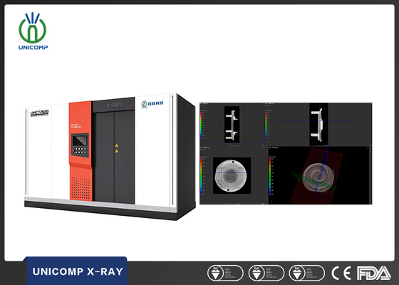 Unicomp UNCT2600 High-Resolution 225KV 3D CT System Untuk NDT Precision Computed Tomography Untuk Inspeksi Porositas Casting
